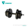 Conjunto de halteres de cimento de 10 kg de fitness